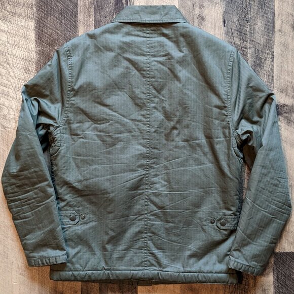 Taylor Stitch Sherpa Lined Watts Jacket Olive Green Small - Picture 5 of 9